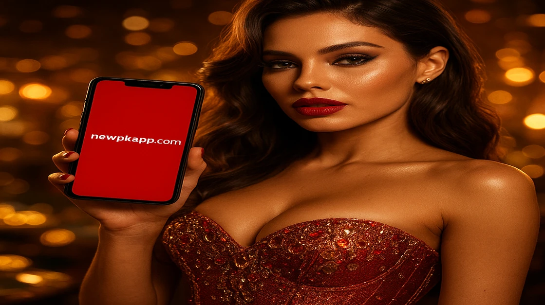 বেগুনি চুলের শক্তিশালী নারী জ্বলন্ত আরকেড গেমটির পাশে দাঁড়িয়ে আছে, সেখানে লগইন ডিসপ্লে দেখা যায়; আপনি new pk-র সবচেয়ে রোমাঞ্চকর গেমিং অভিজ্ঞতা শুরু করতে এখনই লগইন করতে প্রস্তুত।